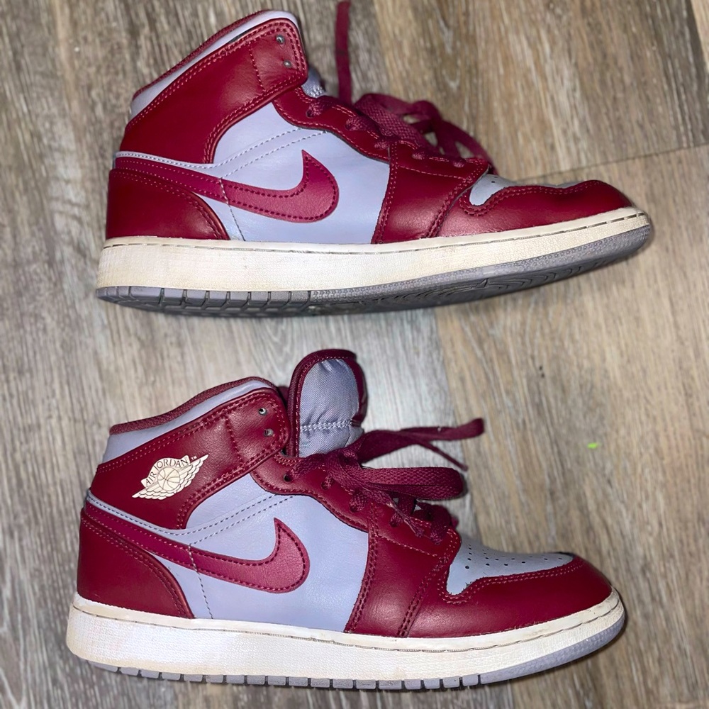 Nike Air Jordan Cherrywood Red Grey size 6.5Y